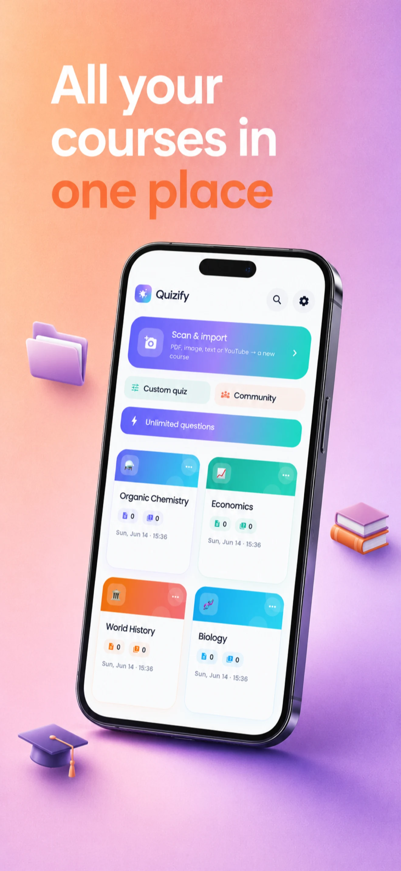 Quizify AI - PDF to Quiz screenshot