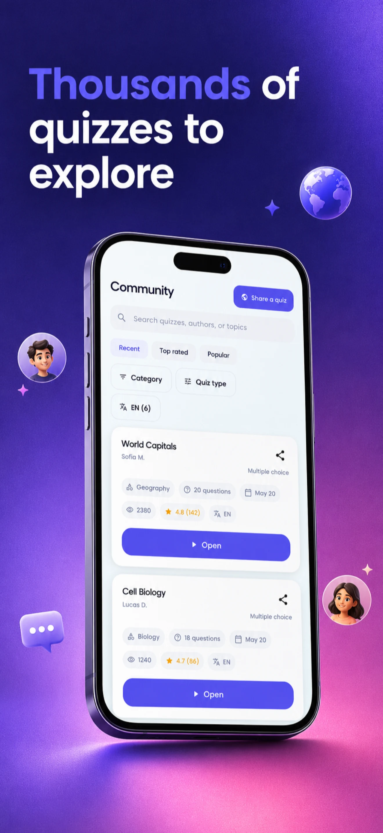 Quizify AI - PDF to Quiz screenshot