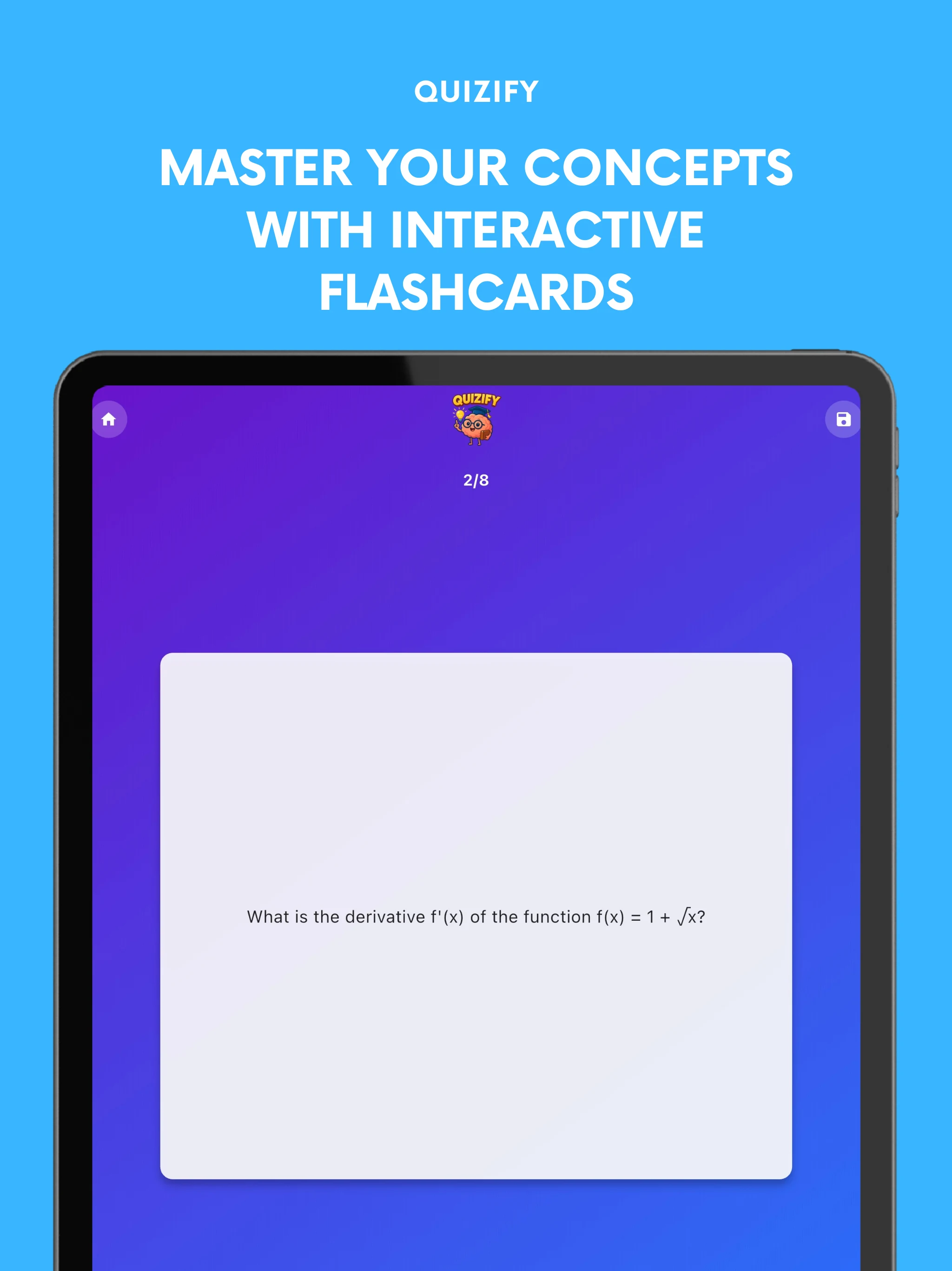 Quizify AI - PDF to Quiz screenshot