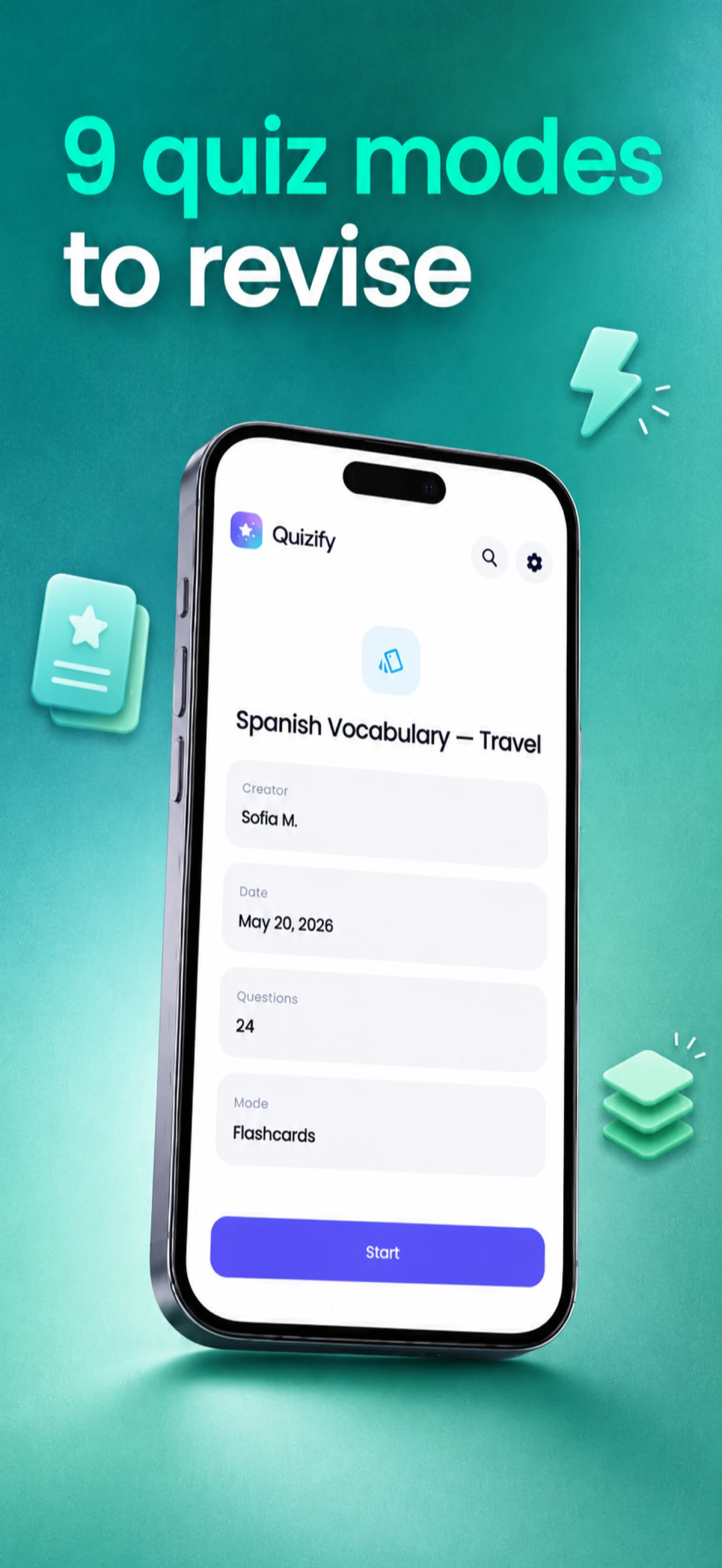 Quizify AI - PDF to Quiz screenshot